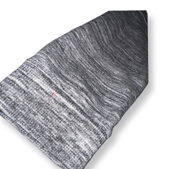 CHEROKEE girls sweater size 10/12 gray/grey and white with detailed sleeve - Picture 8 of 12